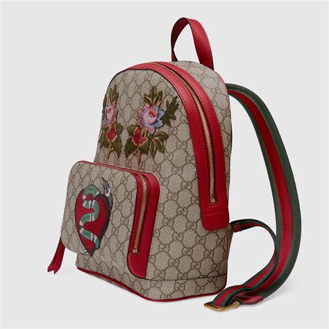 gucci backpack supreme dupe|gucci backpack hummingbird.